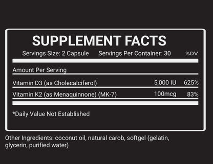 D3+K2 Vitamin